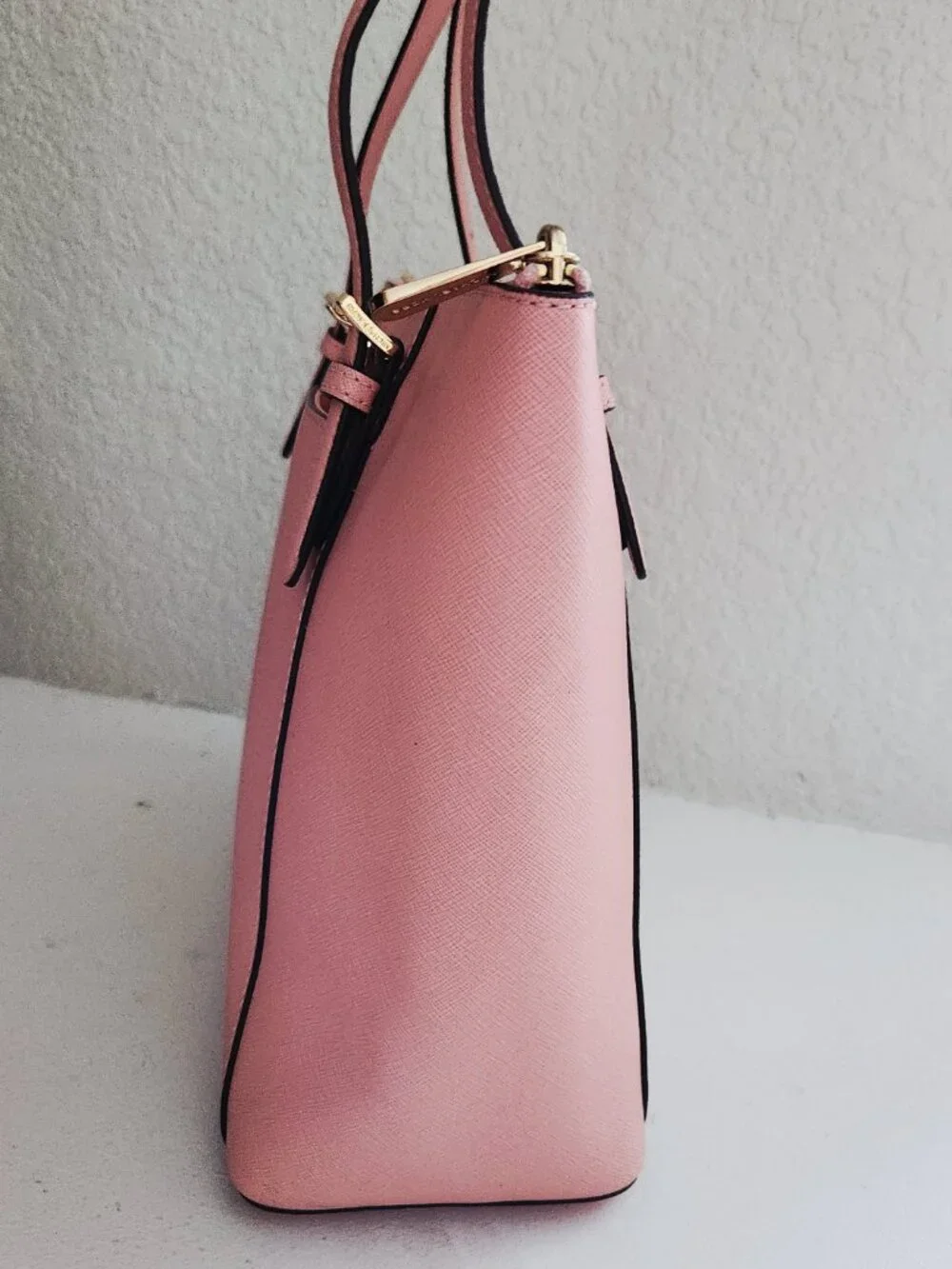 Like New Michael Kors Ciara Pink Shoulder Bag Tote Purse